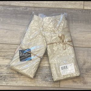 8 Echelon Home Washed Belgian Linen Placemats - Stone